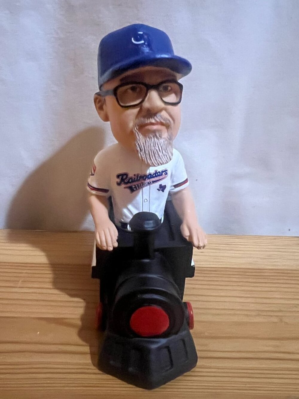 Pete "Inky" Incaviglia 2024 Cleburne Railroaders Bobblehead Used Good Condition